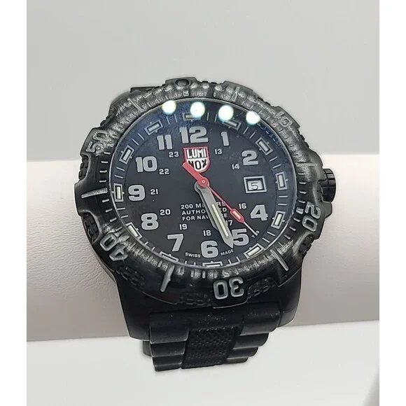 Luminox Anu4220 Navy Co Watch 45 Mm Stainless Steel Steel Case Sapphire Crystal - Picture 2 of 7